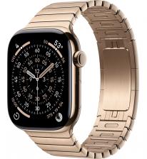 Умные часы Apple Watch Series 11 42mm Titanium Gold Case with Gold Link Bracelet