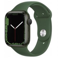 Умные часы Apple Watch Series 7 41мм корпус из алюминия спортивный ремешок (Зелёный клевер)
