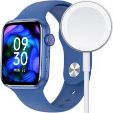 SMART Умные часы SmartWatch M7 PRO 45мм, Blue