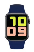 Смарт-часы watch X7 черный корпус (синий ремешок)