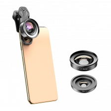 Комплект объективов Apexel 2-in-1 для смартфона (120°+10x) APL-HB2IN1WM – фото 2