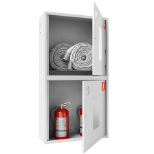 Шкаф пожарный ШПК-320-12 НОБ (навесной, открытый, белый)