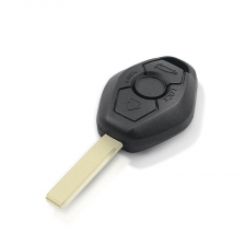 Ключ для BMW БМВ 3 4 5 6 7 X3 X5 Z4, 3 кнопки (корпус и лезвие HU92), аналог