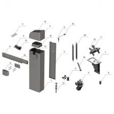 Рычаг DoorHan BRS18 усиленный шлагбаума BARRIER PRO Рычаг DoorHan BRS18 усиленный шлагбаума BARRIER PRO