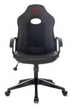 Офисная мебель Zombie 11 BLACK (Game chair 11 black textile/eco.leather cross plastic) – фото 1