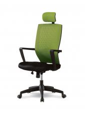 DSP Компьютерный стул черно-зеленый Smart 1701K