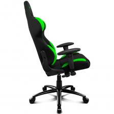 Кресло для геймера DRIFT DR100 Fabric / black/green – фото 3