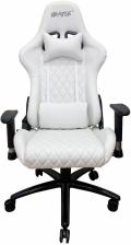 Кресло HIPER HGS-116-WS игровое, Toscana белое (кожа-PU, газлифт класс 4, регулируемый угол наклона, механизм качания) Кресло HIPER HGS-116-WS игровое, Toscana белое (кожа-PU, газлифт класс 4, регулируемый угол наклона, механизм качания)
