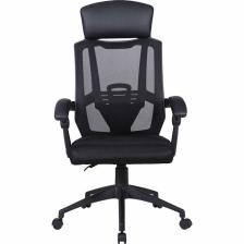 Кресло для руководителя BRABIX Nexus ER-401, ткань, сетка, черное – фото 1