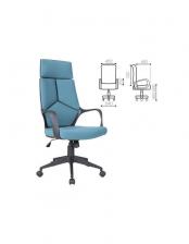 Компьютерное кресло Brabix Premium Prime EX-515 ткань голубое