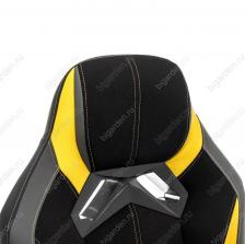 Компьютерное кресло BENS серое/черное/желтое – фото 1