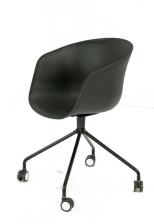 Кресло компьютерное, MK-7031-BL, 55х57х76 см, Черный