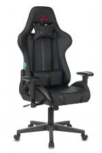 Офисная мебель Zombie VIKING A4 B (Game chair A4 black eco.leather headrest cross plastic)