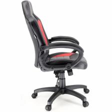 Игровое кресло EVERPROF Forsage ТМ, экокожа/ткань, цвет черный/красный – фото 2