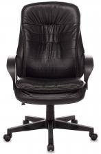 Офисная мебель Бюрократ T-9950PL/BLACK-PU (Office chair T-9950PL black eco.leather cross plastic) – фото 1
