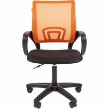 Компьютерное кресло CHAIRMAN 696 LT TW оранжевый, сетка/ткань – фото 1