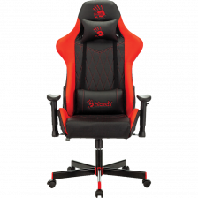 Кресло для геймера A4tech Bloody GC-870, черное\красное – фото 1
