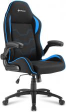Игровое кресло Sharkoon Elbrus 1 Черно-синее – фото 2