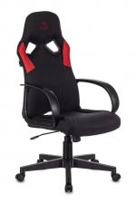 Офисная мебель Zombie RUNNER RED (Game chair RUNNER black/red textile/eco.leather cross plastic)
