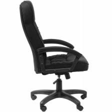 Кресло руководителя Бюрократ T-9908AXSN-Black черный 80-11 ткань крестовина пластиковая – фото 2