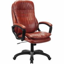 Кресло для руководителя BRABIX Premium Omega EX-589, экокожа, коричневое