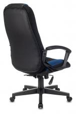 Офисная мебель Zombie 9 BLUE (Game chair 9 black/blue textile/eco.leather cross plastic) – фото 4