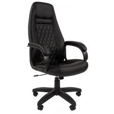 Кресло для руководителя Chairman 950 LT черное (экокожа, пластик)