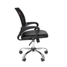 Кресло офисное Easy Chair 304 TPU черное (искусственная кожа/сетка, металл) – фото 2