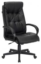 Офисная мебель Бюрократ CH-824B/LBLACK (Office chair CH-824 black eco.leather cross plastic)