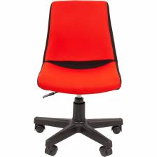 Детское компьютерное кресло CHAIRMAN KIDS 115 TW черный/красный, ткань – фото 1