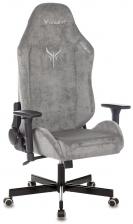 Офисная мебель N1 GREY (Game chair Knight N1 Fabric grey Light-19 headrest cross metal) – фото 1