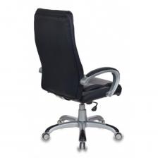 Кресло руководителя Бюрократ CH-S840N/BLACK черный искусственная кожа (пластик серебро) – фото 3