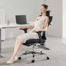 Офисное компьютерное кресло Xiaomi HBADA Ergonomic Computer Office Chair Standart Grey – фото 2