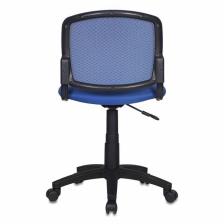 Кресло для офиса Бюрократ CH-296/BL/15-10 спинка сетка синий сиденье темно-синий 15-10 – фото 3