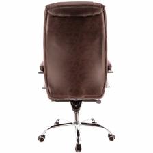 Кресло для руководителя EVERPROF King M PU Brown, экокожа, цвет коричневый – фото 4