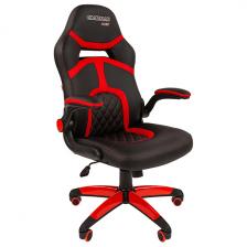 Игровое кресло Chairman Game 18 Black/Red (00-07069664)
