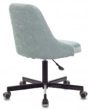 Офисная мебель Бюрократ CH-340M/LT-28 (Office chair CH-340M grey/l.blue Light-28 cross metal) – фото 3