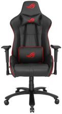 Кресло ASUS ROG SL200 90GC00I0-MSG010 чёрное, (PU кожа, сталь, аллюминий, газпатрон 4 кл, ролики 60 мм, механизм качания) Кресло ASUS ROG SL200 90GC00I0-MSG010 чёрное, (PU кожа, сталь, аллюминий, газпатрон 4 кл, ролики 60 мм, механизм качания)