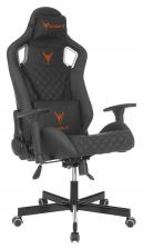 Офисная мебель OUTRIDER B (Game chair Knight Outrider black rombus eco.leather headrest cross metal) – фото 4