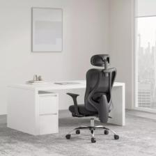 Офисное компьютерное кресло Xiaomi HBADA Ergonomic Computer Office Chair Standart Grey – фото 3