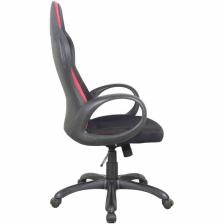 Кресло для руководителя BRABIX Premium Force EX-516, ткань, черное, вставки красные – фото 2