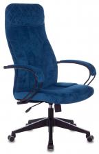 Офисная мебель Бюрократ CH-608/FABRIC-DBLUE (Office chair CH-608Fabric dark blue Velvet 29 cross plastic)