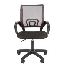 Кресло офисное Easy Chair 304 LT серое/черное (сетка/ткань, пластик) – фото 1