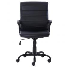 Кресло для руководителя Easy Chair 581 TR черное (рециклированная кожа, металл) – фото 1
