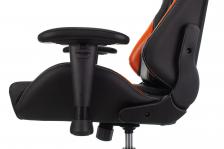 Офисная мебель Zombie VIKING 5 AERO ORANGE (Game chair VIKING 5 AERO black/orange eco.leather headrest cross plastic) – фото 1