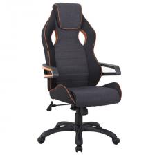 Кресло компьютерное BRABIX "Techno Pro GM-003", ткань, черное/серое, вставки оранжевые, 531813 Кресло компьютерное BRABIX "Techno Pro GM-003", ткань, черное/серое, вставки оранжевые, 531813