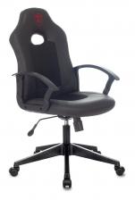 Офисная мебель Zombie 11 BLACK (Game chair 11 black textile/eco.leather cross plastic)