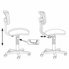 Кресло для офиса Бюрократ CH-299/G/15-48 спинка сетка серый сиденье серый 15-48 – фото 1
