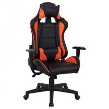 Кресло компьютерное BRABIX "GT Racer GM-100", две подушки, экокожа, черное/оранжевое, 531925 Кресло компьютерное BRABIX "GT Racer GM-100", две подушки, экокожа, черное/оранжевое, 531925