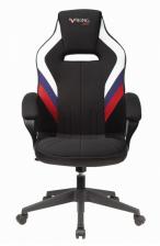 Офисная мебель Zombie VIKING 3 AERO RUS (Game chair VIKING 3 AERO white/blue/red seatblack textile/eco.leather cross plastic) – фото 1